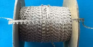 ANGEBOT 3/16 Zoll breiter Picot Zopf beige Farbe Preis für 10 Yards - Bild 1 von 2