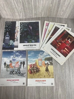 Absolut Cocktails Perfected Magazine Ads Deschanel Beckinsale Karen O Swedish Ho - Image 1 of 4