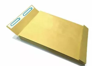 100 Faltentaschen B4 - 4 cm Standboden - Faltentasche, Haftklebung, 130g/m² - Bild 1 von 2