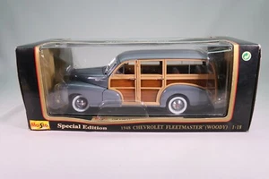 LE485 MAISTO Special edition 31854 Voiture 1/18 Chevrolet Fleetmaster woody 1948 - Photo 1/6