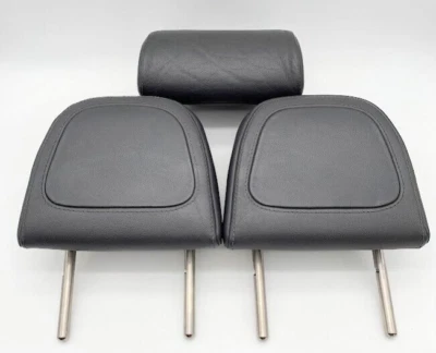 Juego de 3 reposacabezas de asiento trasero de cuero para VW Volkswagen GTI Mk5 2006-2009 OEM Foto 1 de 4