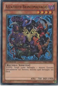 YU GI OH AZZATHOTH BRANCOMALVAGIO • HA07 • SUPER RARE - Picture 1 of 1