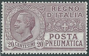 1925 REGNO POSTA PNEUMATICA 20 CENT MH * - RE13-9 - Picture 1 of 1
