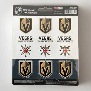 Vegas Golden Knights Die-Cut Premium Vinyl Mini Decal / Sticker Pack - Picture 1 of 1