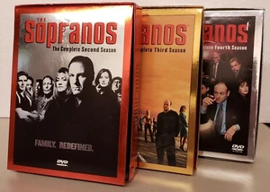 Sopranos DVD Box Sets Complete Seasons 2, 3 and 4 - Picture 1 of 5