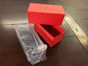 1/43 Red Ferrari Box with Acrylic Case, 4 units - Picture 1 of 4