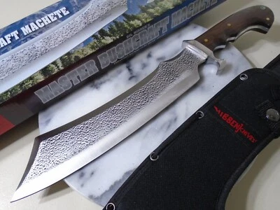 Cuchillo machete Gil Hibben Master Bushcraft 5 mm Full Tang 1075 HCS nogal GH5053 Foto 1 de 4