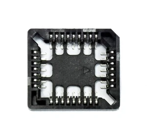 5pc PLCC SMT SMD IC Socket 32P pitch 1.27mm Tin plated Color = Black RoHS Taiwan - Picture 1 of 4