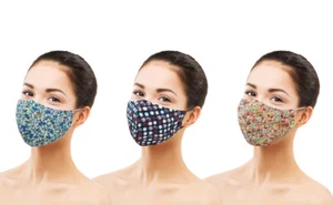 Amba7 Washable Reusable Breathable Cloth Face Mask- 3 Style Pack (in Stock) - Picture 1 of 6