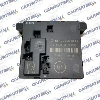 2003-2009 Mercedes-Benz E320 Rear Right Back Side Door Control Module 2118201626 Foto 1 de 4
