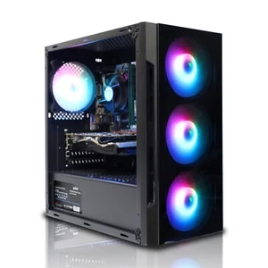 Fast Gaming PC Intel i7 / 16GB RAM / 1TB + SSD / NVIDIA GT 710 / Windows 10 WiFi - Picture 1 of 16