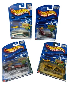 Hot Wheels 2002 Collector Lot Thomassima III Teal Fright Bike Red Firebird #9933 - Picture 1 of 9