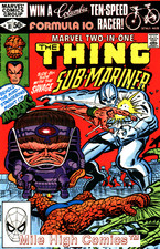 MARVEL TWO-IN-ONE (1974 Series)  (MARVEL) #81 Very Good Comics Book