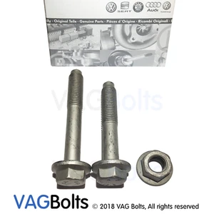 Genuine VW Front Suspension Wishbone Arm Bolt Kit Golf Mk4 Bora Audi A3 TT - Picture 1 of 2