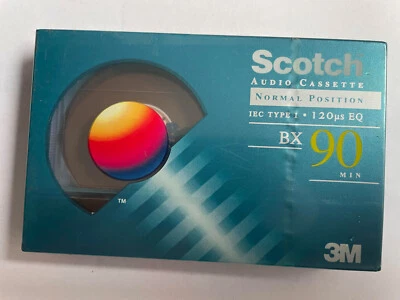 scotch bx 90 –cassette  audio tape vierge neuve sous blister - Photo 1/2