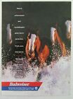 1993 BUDWEISER Magazine Ad - Clydesdale Horses