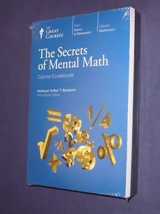 Teaching Co Great Courses DVDs THE SECRETS of MENTAL MATH new & sealed - Foto 1 di 1