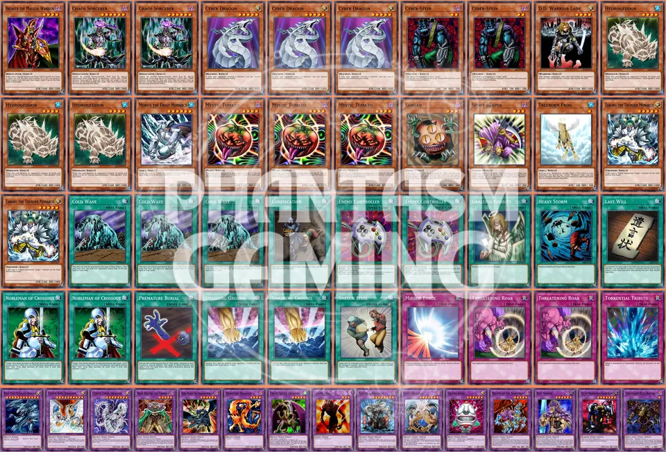 Stein Monarch Deck Reaper Nightmare Cyber Twin Gatling Dragon Yugioh - Image 1 of 1