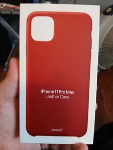 Funda de cuero Apple para iPhone 11 Pro Max - (PRODUCTO) ROJO - Imagen 1 de 2