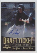 2011 Playoff Contenders Draft Tickets Signatures Anderson Feliz #DT12 Auto