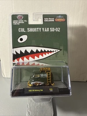 M2 Machines Exclusive Salão Diecast Brazil 1960 VW delivery van Shorty Van sd-02 - Image 1 of 3
