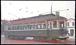 British Columbia Electric BCE Streetcar #183 Orig 616 Neg Broadway & Commercial - Picture 1 of 1