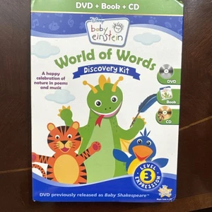 Disney Baby Einstein World of Words Discovery Kit DVD + Buch + CD, Level 3, lesen - Bild 1 von 5