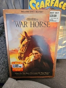 War Horse (Blu-ray/DVDComboPk, 2011) Dvd Size Case WITH SLIPCOVER  - Imagen 1 de 1