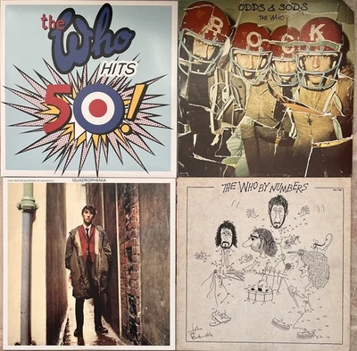 The Who, 4 LPs Vinyl Record Lot - Instant Collection - Image 1 of 2