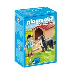 Playmobil Country Dog with Doghouse 7pc 70136 - Picture 1 of 4