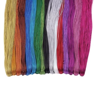 200 Yards 1mm Metallic Beading Cord - Jewelry String for Gift Tags & Card Making - Picture 1 of 31