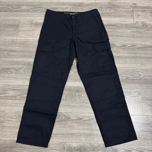 VF Imagewear Men Navy Blue Cargo Pants Work Utility Outdoor Size 32 - Picture 1 of 13
