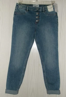 Abercrombie Kids Mid Rise Pull On Jean Legging - Girl's Size 17/18 NWT - Imagem 1 de 4