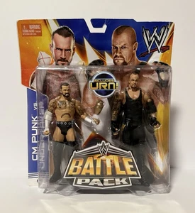 2013 Mattel WWE Battle Pack 6” Figures CM Punk & Undertaker Wrestlemania 29 Urn - Picture 1 of 2