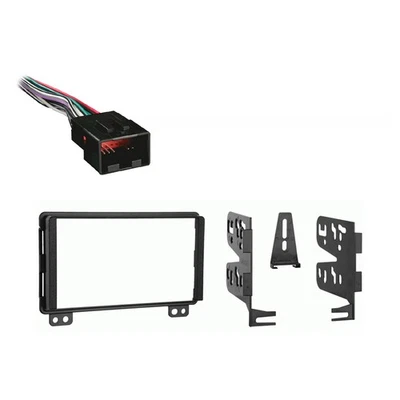 Fits Ford Expedition 2003 DDIN Harness Radio Dash Kit - Early Production - Image 1 of 3