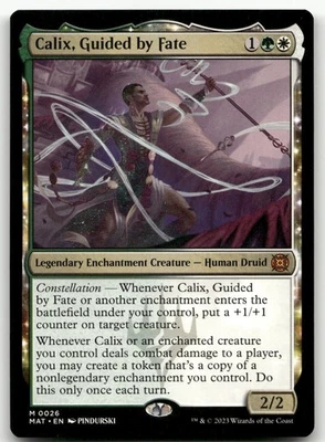 Calix, Guided by Fate #26 (NM) March of the Machine MAT Magic MTG - Image 1 of 2