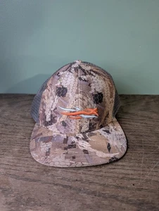 Cappello camionista Sitka mimetico snapback rete schiena logo ricamato multicolore taglia unica - Foto 1 di 8