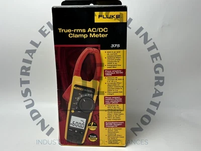 1PCS New Fluke 375 600A AC/DC TRMS WIRELESS CLAMP METER - Image 1 of 4