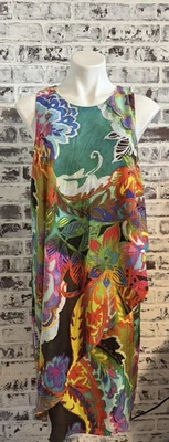 NEW W/TAGS Lauren Ralph Lauren 14 Women's Colorful Tropical Floral Shift Dress - Image 1 of 4