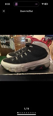 Talla 9.5 - Air Jordan 9 Retro Johnny Kilroy Foto 1 de 4