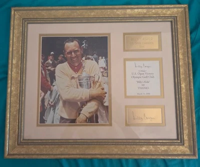 Memorabilia del PGA Pro Tour Certificado Billy Casper Autografiado Enmarcado "Billys Kids" Foto 1 de 4