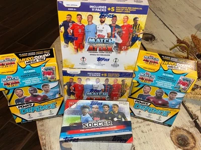 2021-22 y 2022-23 Topps Match Attax Plus 2022 MLS (5 cajas tarjetas de fútbol)  Foto 1 de 4