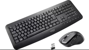 Sygonix Connect SC-KMC-300 Funk Tastatur, Maus-Set mit QWERTZ - Bild 1 von 7