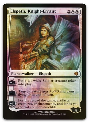 Elspeth, Knight-Errant #9 (Foil) (NM) Fragmentos de Alara ALA Magic Magic The Gathering Foto 1 de 2