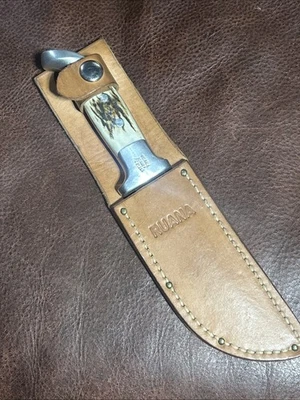 Cuchillo de caza RUANA vintage manejado pero no usado Foto 1 de 4