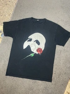Vintage 1986 Phantom der Oper T-Shirt Größe L? Schwarz - Bild 1 von 12