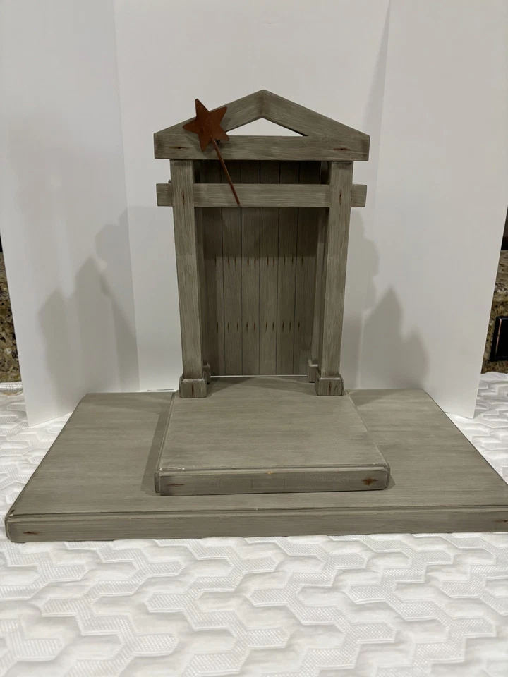 Willow Tree Creche Stable Hand-Crafted by Susan Lord For Nativity Set DEMDACO - Image 1 of 4