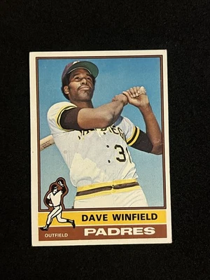 1976 Topps #160 Dave Winfield Baseball Card - Image 1 of 2