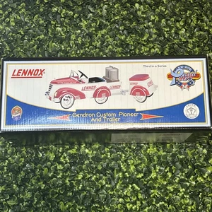 GENDRON CUSTOM PIONEER & TRAILER Lennox PEDAL CAR CROWN PREMIUMS NIB - Picture 1 of 5