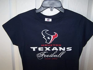 Camiseta azul para mujer Houston Texans pequeña nueva con etiquetas - Imagen 1 de 1